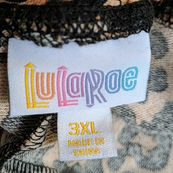 PRICE DROP NWOT Lularoe Jax animal print - Picture 3 of 3